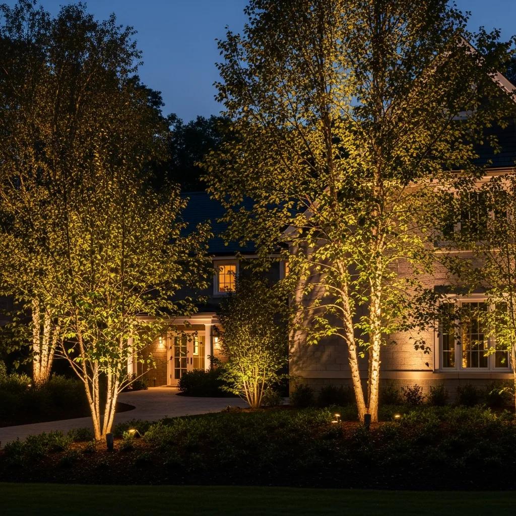 Uplighting: Adding Depth and Drama to Trees and Architecture — Without Hot Spots