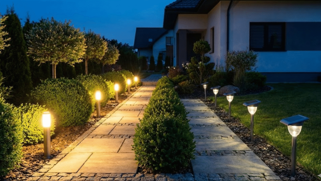 LED vs. Solar Landscape Lighting — A Houston Homeowner’s Guide
